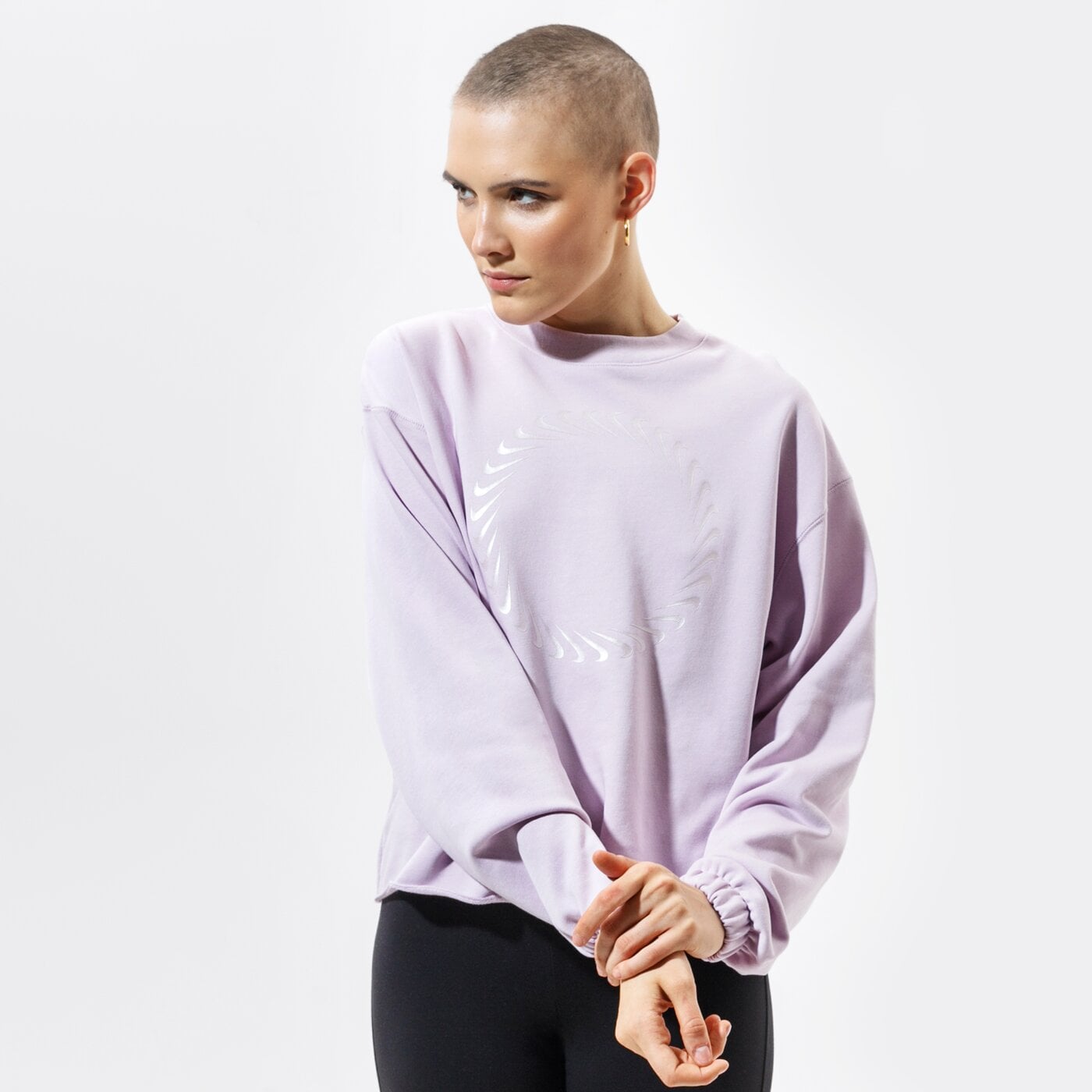 Дамски суичър NIKE СУИТЧЪР W NSW ICN CLASH CREW FT dc5497-576 цвят розов