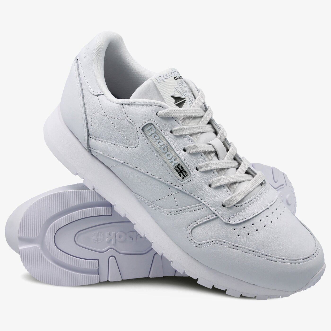 Дамски маратонки REEBOK CL LTHR X FACE cn1479 цвят сив