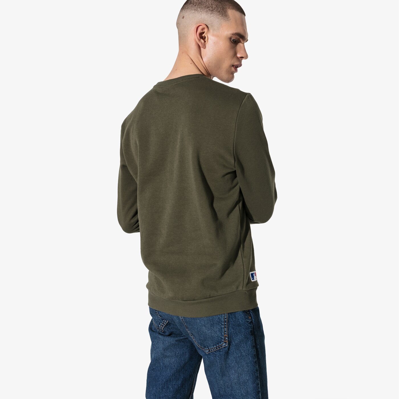 Мъжки суичър NEW ERA СУИТЧЪР MLB NYY КАКИ NEW YORK YANKEES WHI 11863702 цвят каки