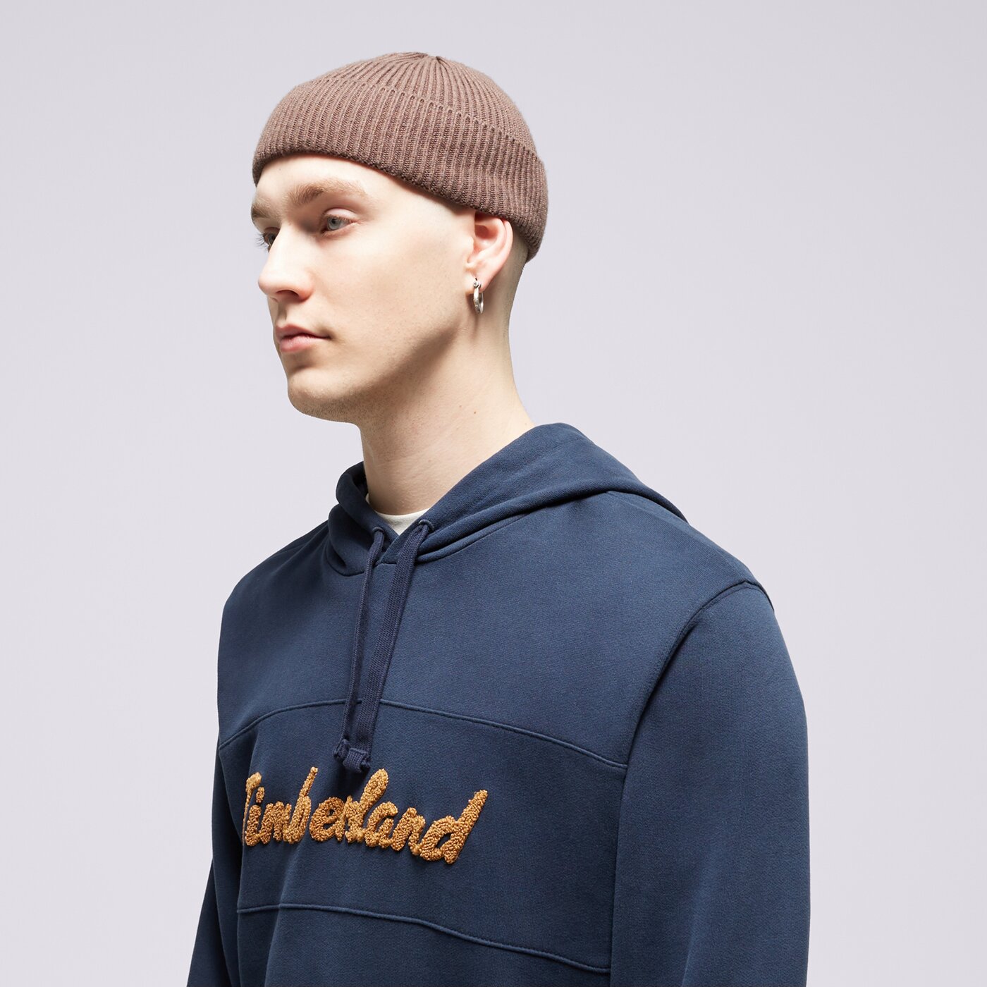 Мъжки суичър TIMBERLAND СУИТЧЪР С КАЧУЛКА LS CURSIVE HOODIE tb0a6fkm4331 цвят тъмносин