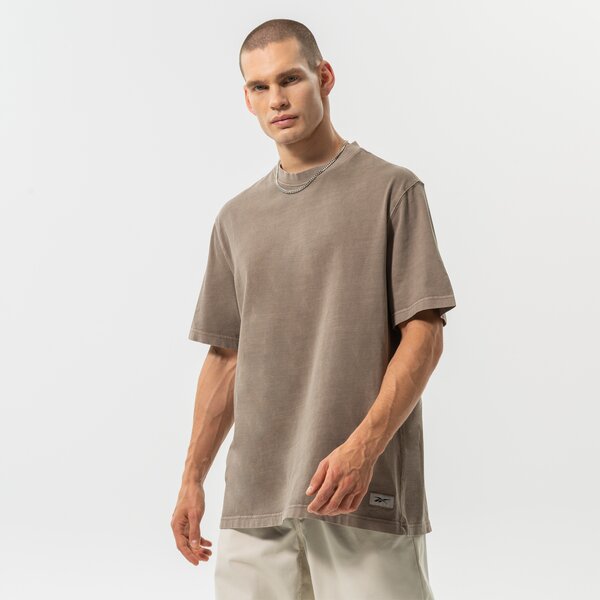 Мъжка тениска REEBOK ТЕНИСКА CLASSIC NATURAL DYE TEE hm5359 цвят кафяв