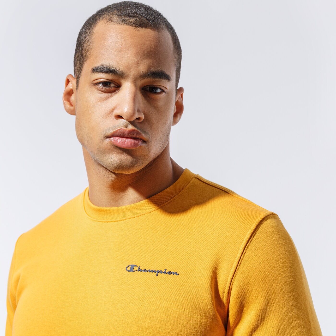 Мъжки суичър CHAMPION СУИТЧЪР CREWNECK SWEATSHIRT 214750os033 цвят горчица