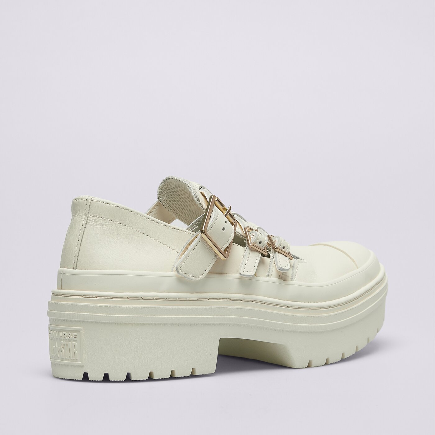 Дамски кежуал CONVERSE CHUCK TAYLOR ALL STAR LUGGED HEEL MJ a10617c цвят бял