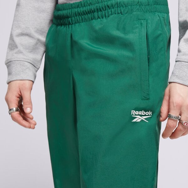 Мъжки панталони REEBOK ПАНТАЛОНИ CL F FR TRACKPANT 100075947 цвят зелен