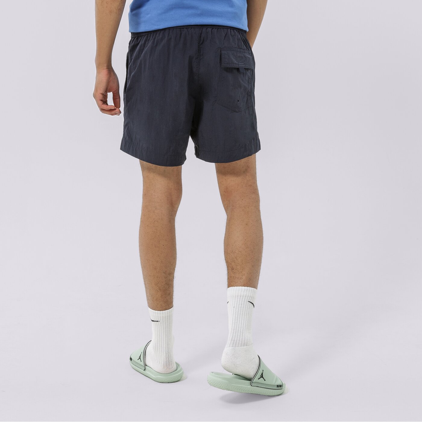 Мъжки къси панталони CHAMPION ШОРТИ BEACHSHORT 216069bs517 цвят тъмносин