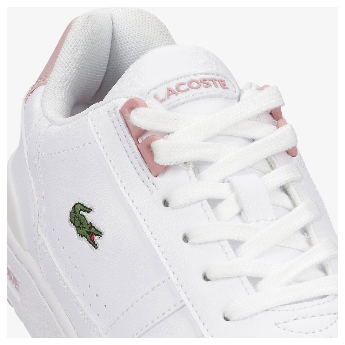 Детски маратонки LACOSTE T-CLIP 0121 1 SUJ 742suj00041y9 цвят бял