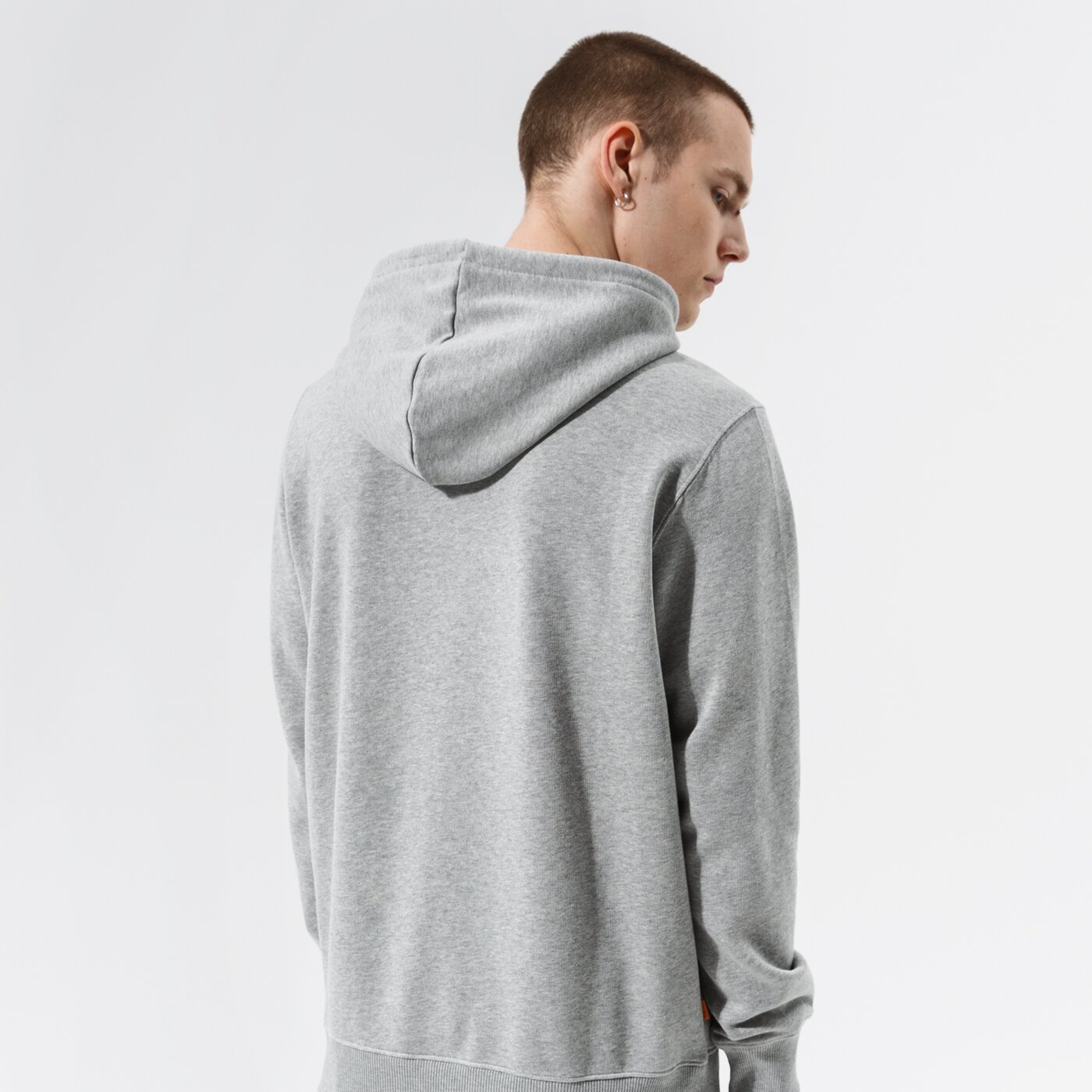 Мъжки суичър TIMBERLAND СУИТЧЪР С КАЧУЛКА TREE LOGO HOODED MEDIUM GREY HE tb0a5phm0521 цвят сив