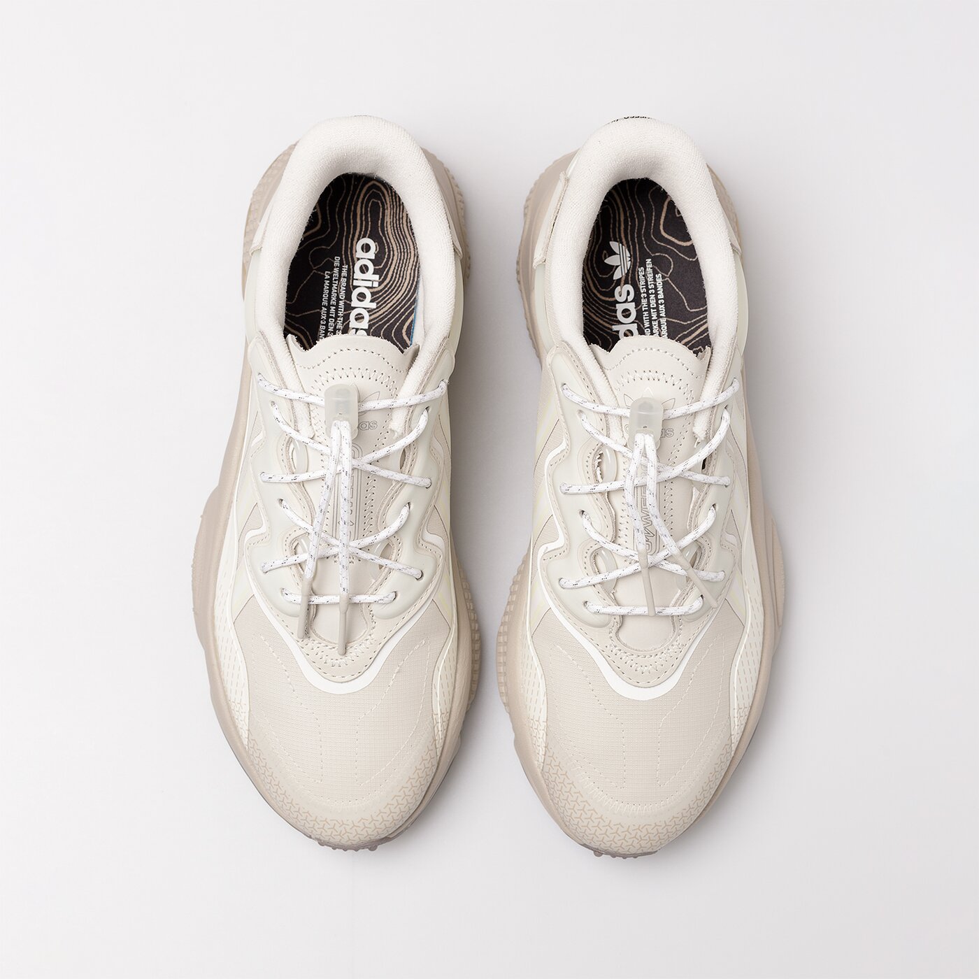 Мъжки маратонки ADIDAS OZWEEGO h03403 цвят бежов