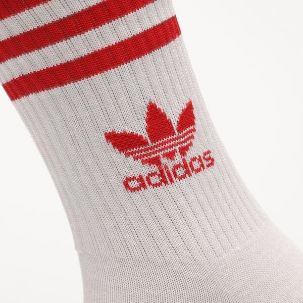 Дамски чорапи ADIDAS ЧОРАПИ 3-PACK SOCKS CREW il5026 цвят бял