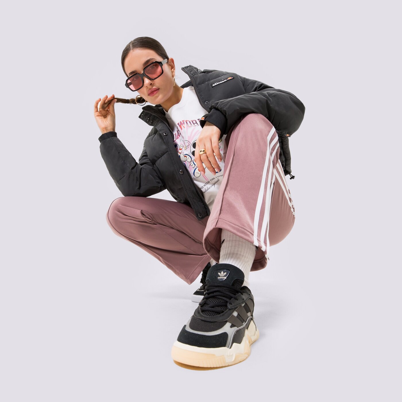 Дамско зимно яке ELLESSE ЯКЕ ПУХЕН MONOLIS PADDED JACKET BLK sgk09611011 цвят черен