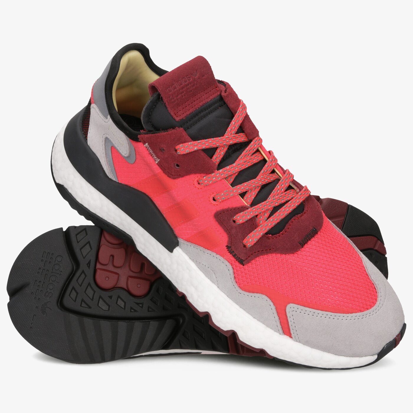 Мъжки маратонки ADIDAS NITE JOGGER ee5883 цвят червен