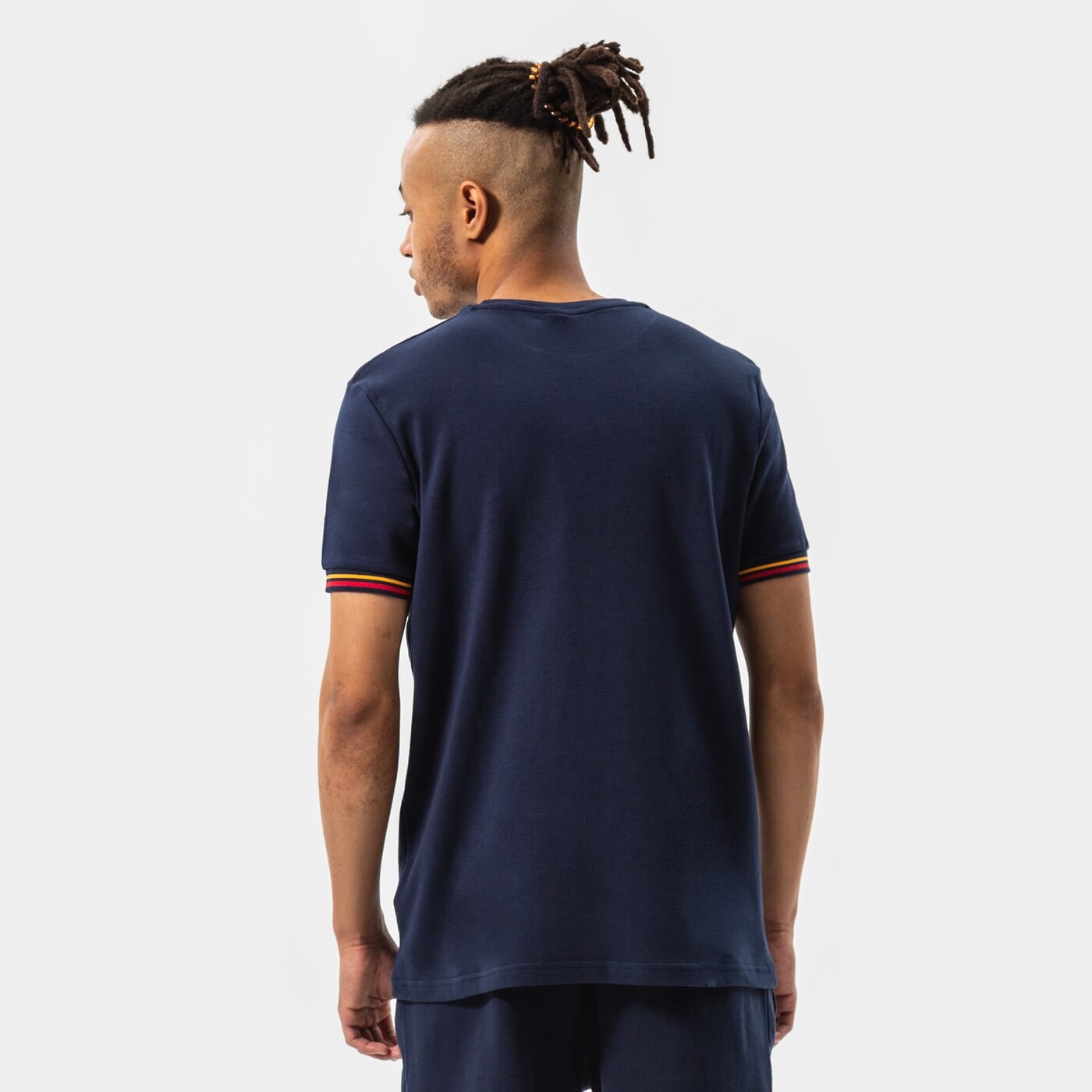 Мъжка тениска ELLESSE ТЕНИСКА TOWERS TEE NAVY shm14551429 цвят тъмносин