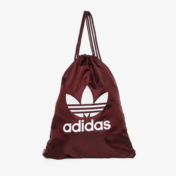 Детска мешка ADIDAS МЕШКА GYMSACK TREFOIL dv2390 цвят бордо