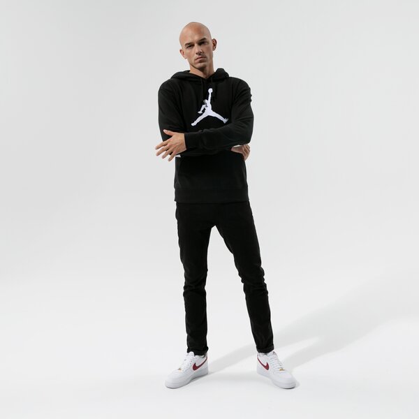 Мъжки суичър JORDAN СУИТЧЪР С КАЧУЛКА M J JMPMN FLC PO HOODIE da7192-010 цвят черен