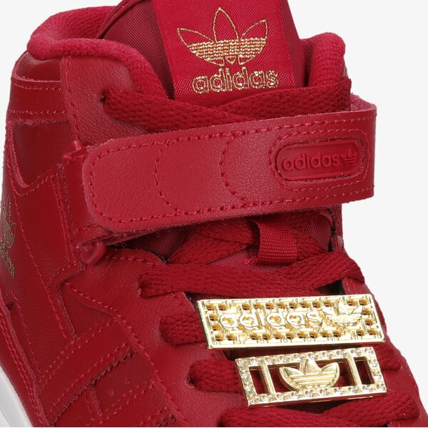 Дамски маратонки ADIDAS FORUM MID W gz8602 цвят бордо