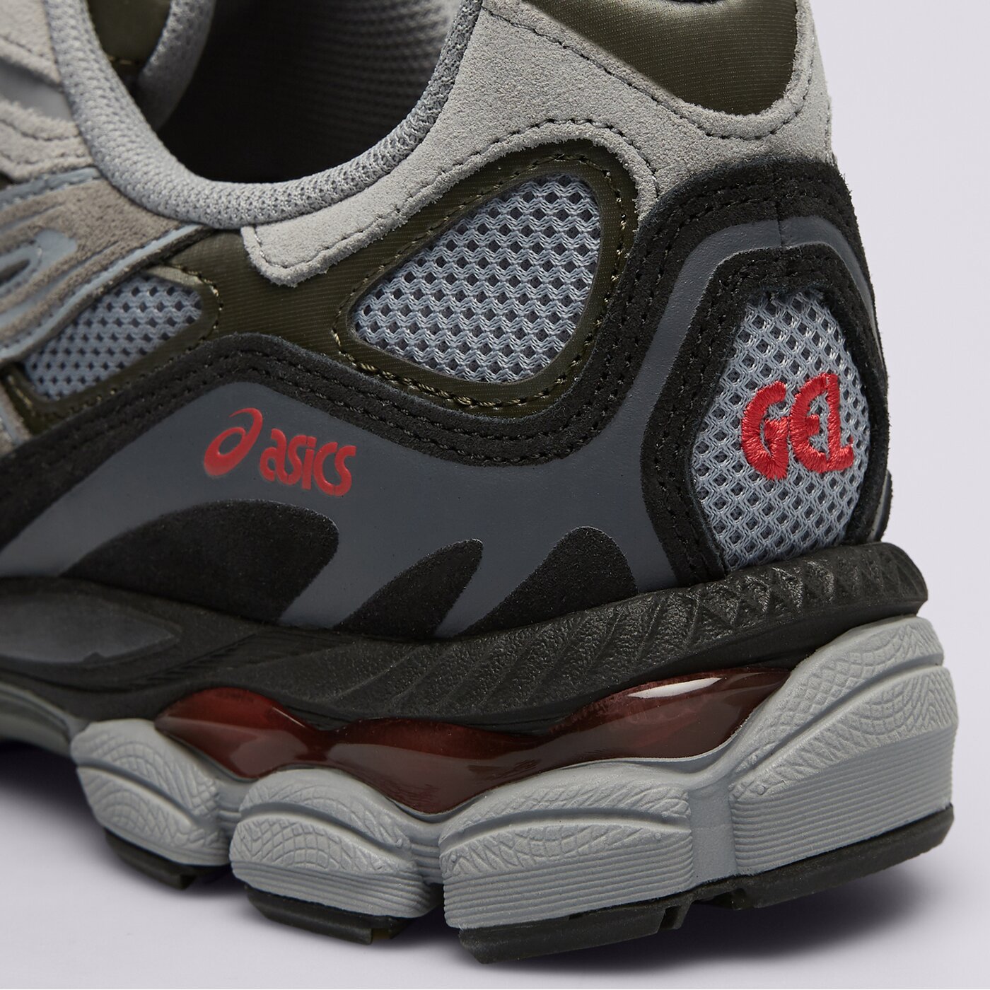 Мъжки маратонки ASICS GEL-NYC 1203a383024 цвят сив