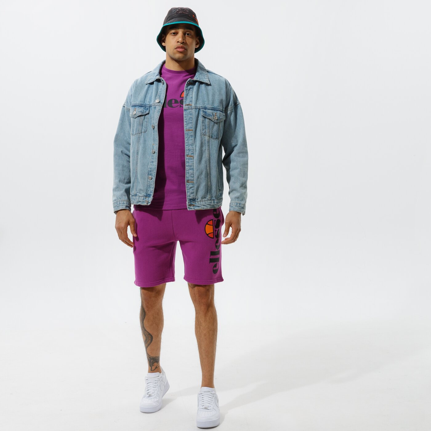 Мъжки къси панталони ELLESSE ШОРТИ BOSSINI SHORT PRPL shi08748305 цвят виолетов