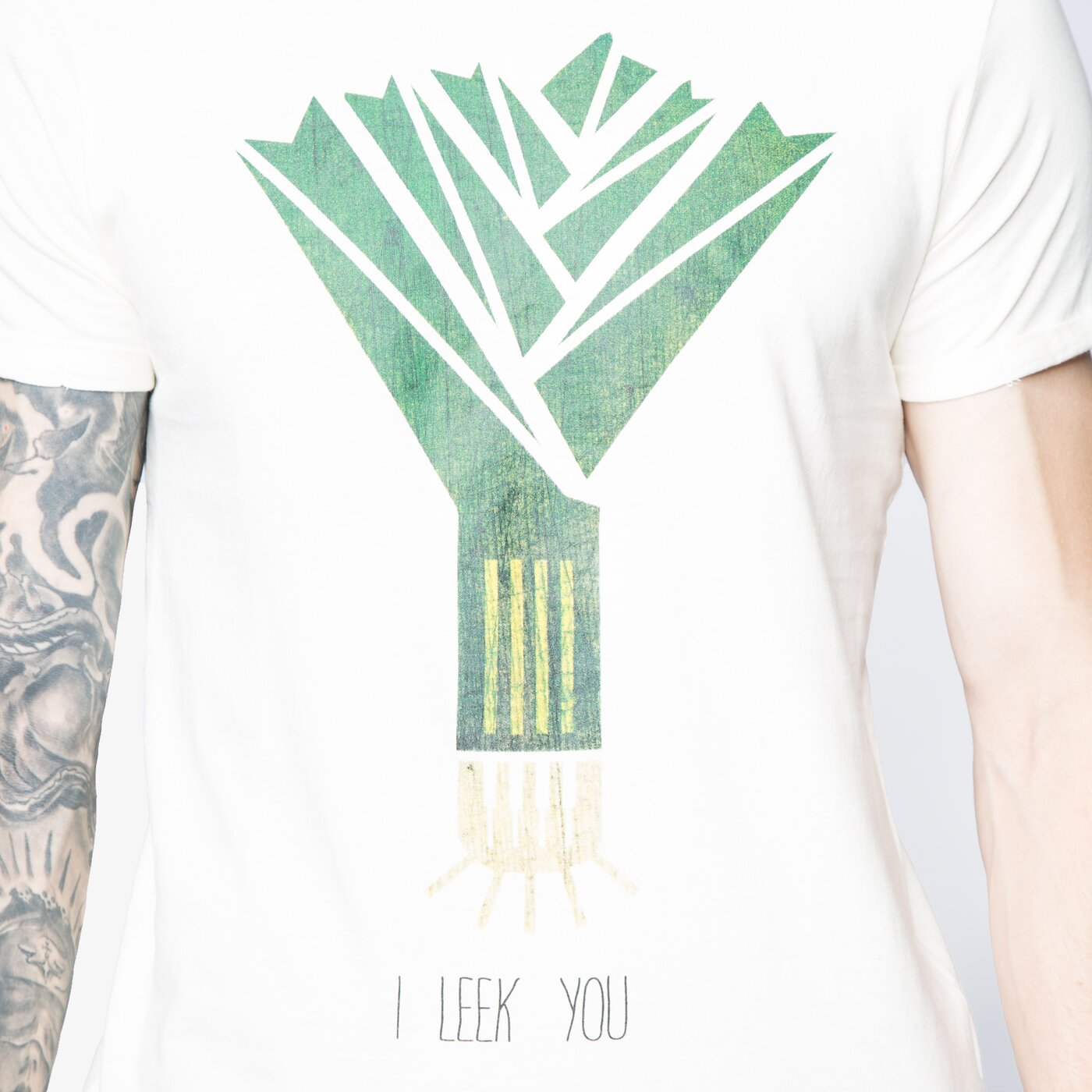 Мъжка тениска CONFRONT ТЕНИСКА LEEK cf16tsm92001 цвят бял