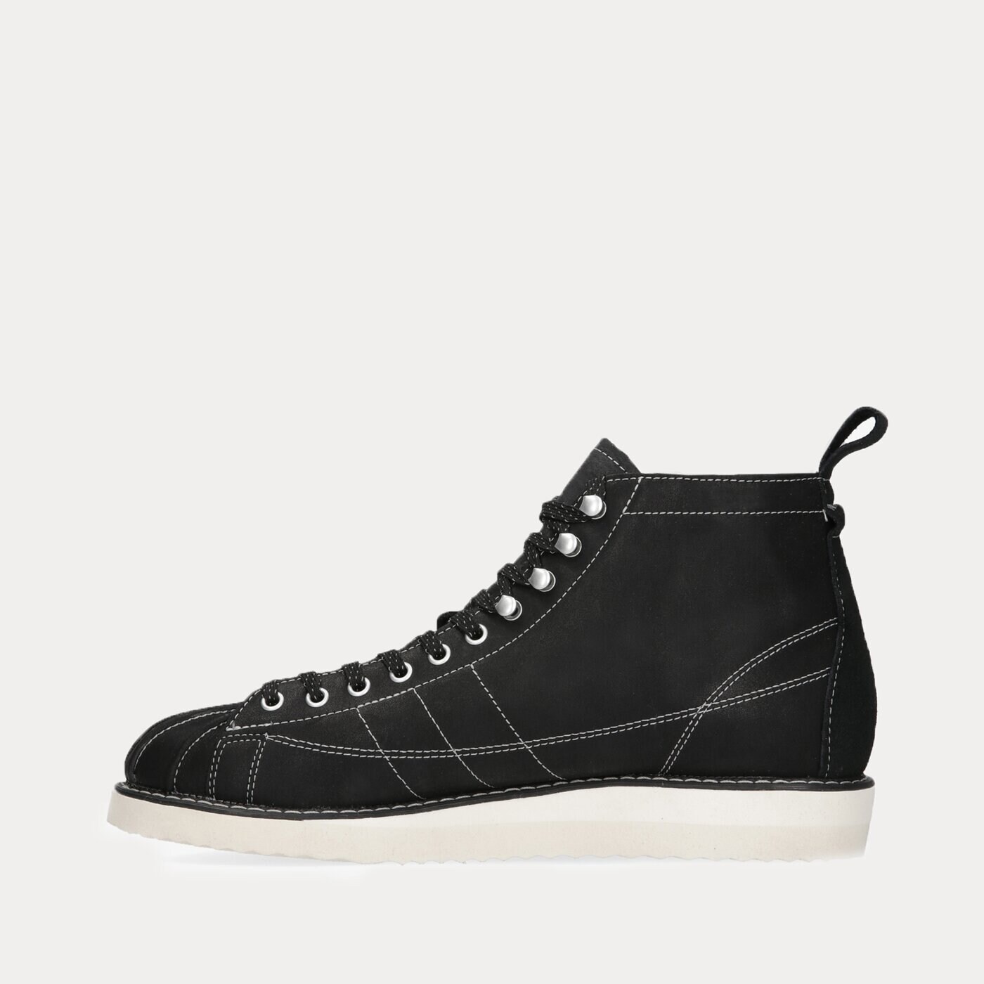 Мъжки маратонки ADIDAS SUPERSTAR BOOT h00241 цвят черен