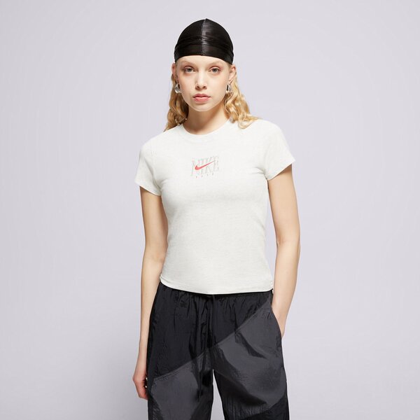 Дамска тениска NIKE ТЕНИСКА W NSW SS SLIM TEE PNX GRX ib2444-051 цвят бял