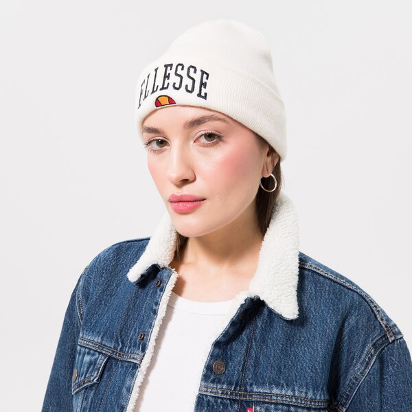 Дамска зимна шапка ELLESSE ШАПКА PARSONS BEANIE OFF WHT sapa2620904 цвят бял
