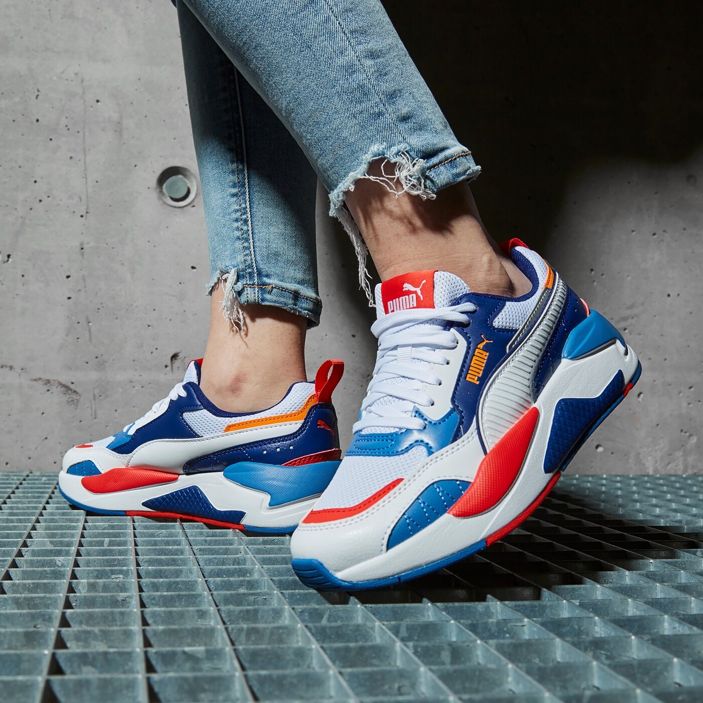 Детски маратонки PUMA X-RAY 2 SQUARE JR 37419006 цвят многоцветен