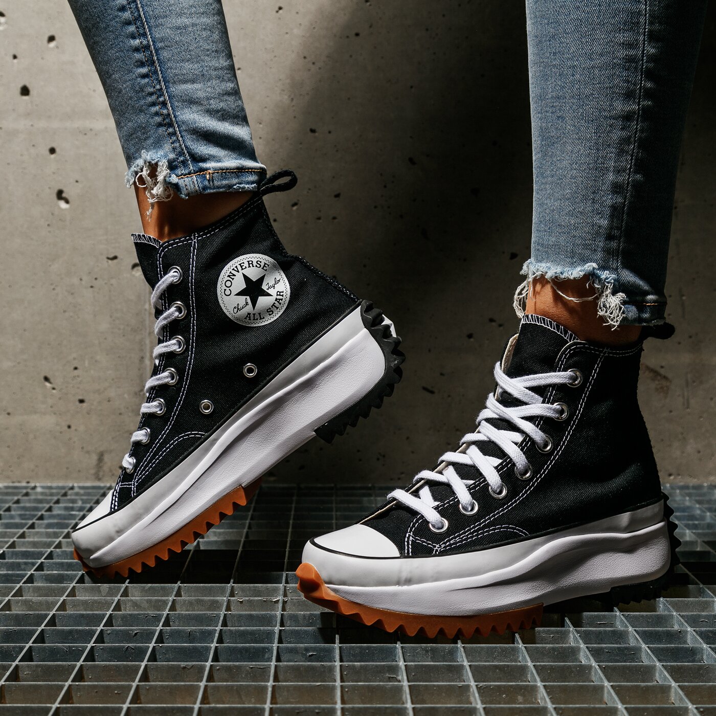 CONVERSE RUN STAR HIKE JWA 166800CW Дамски Цвят черен Модни Маратонки
