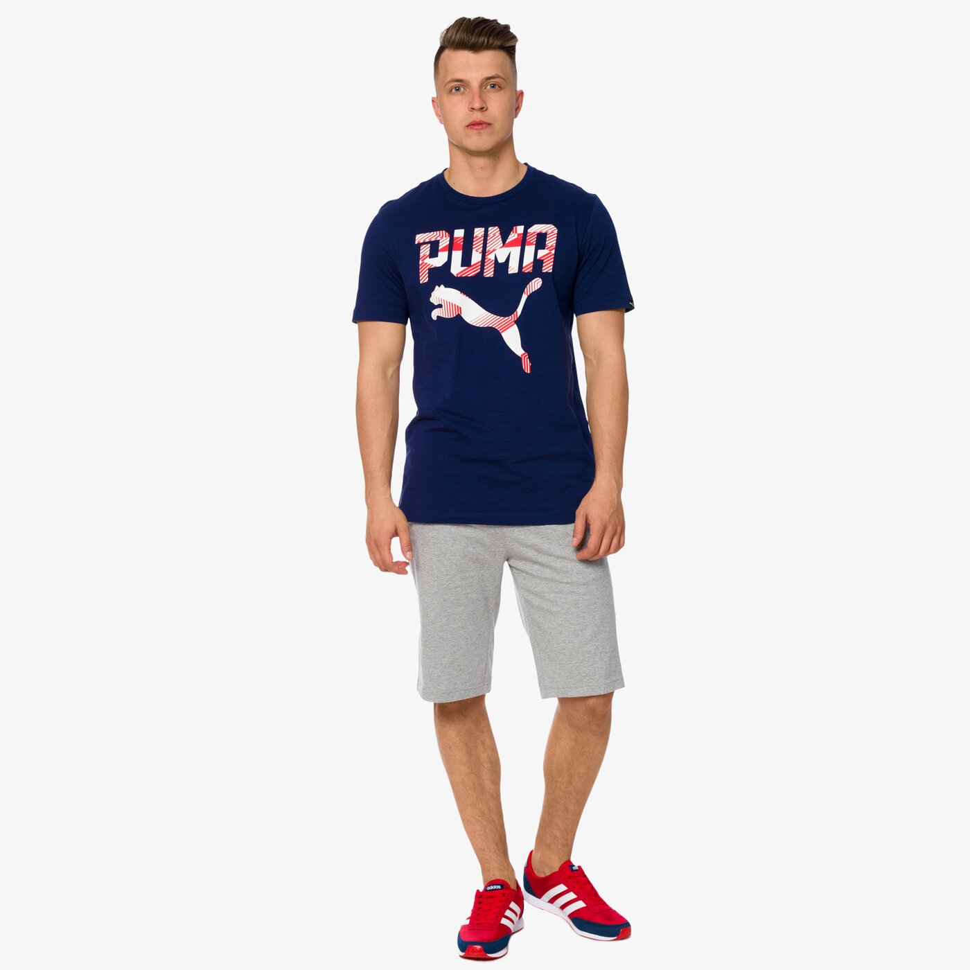 Мъжки къси панталони NIKE ШОРТИ M NSW JSY CLUB 804419063 цвят сив