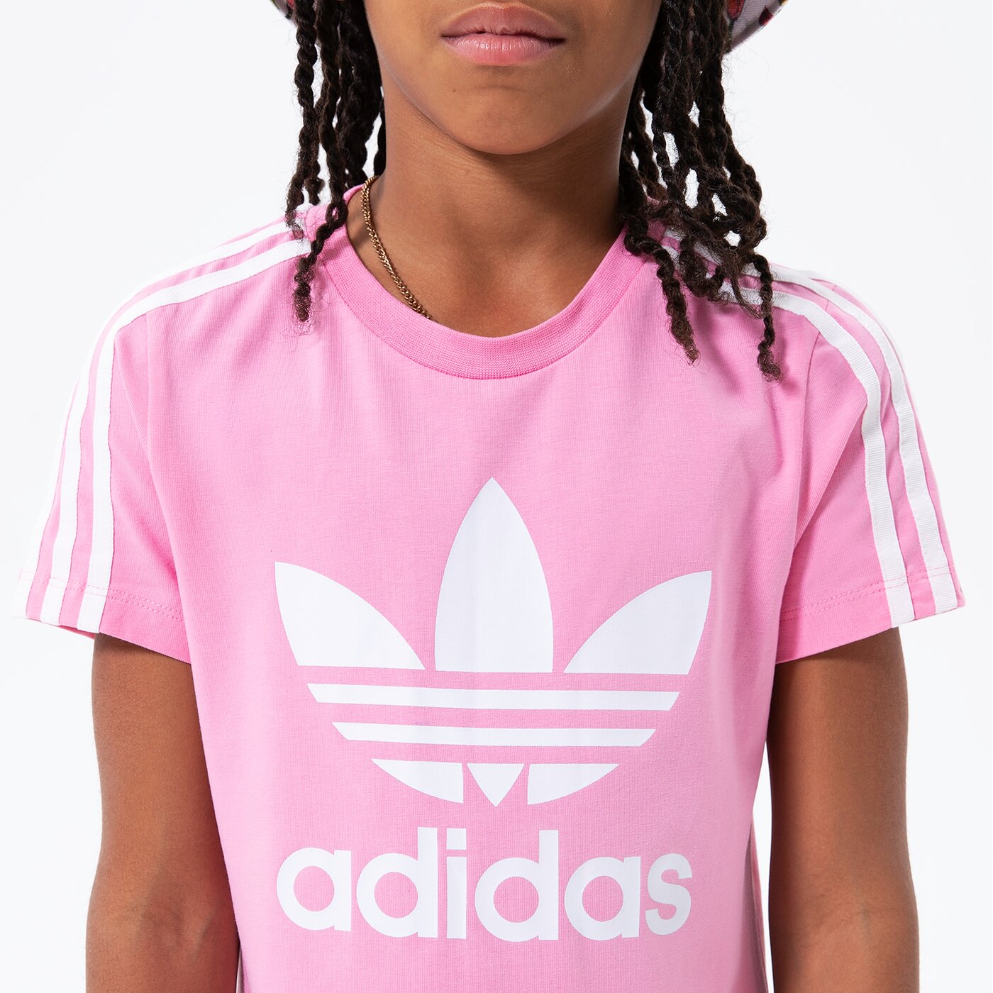  ADIDAS РОКЛЯ ADICOLOR АНЦУГS GIRL hk0290 цвят розов