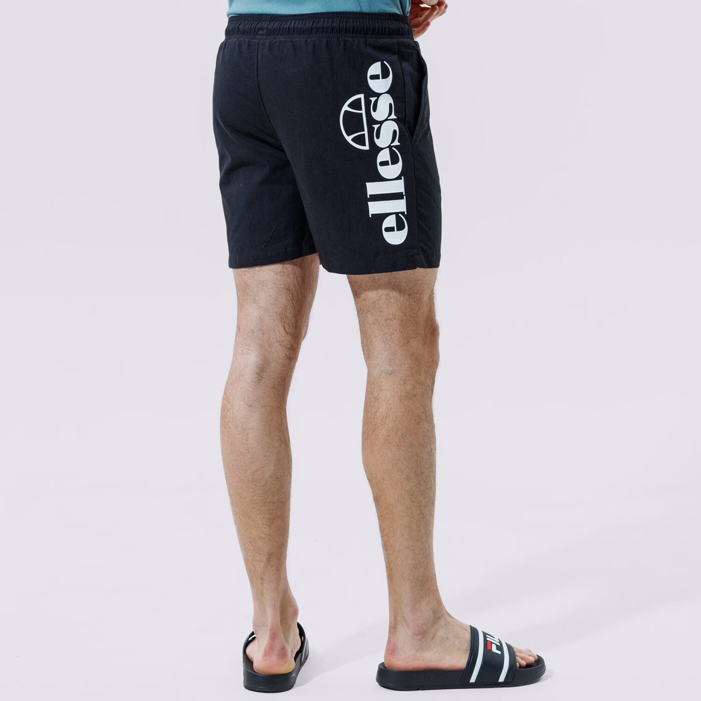 Мъжки къси панталони ELLESSE ШОРТИ HUGU BLK she09977011 цвят черен