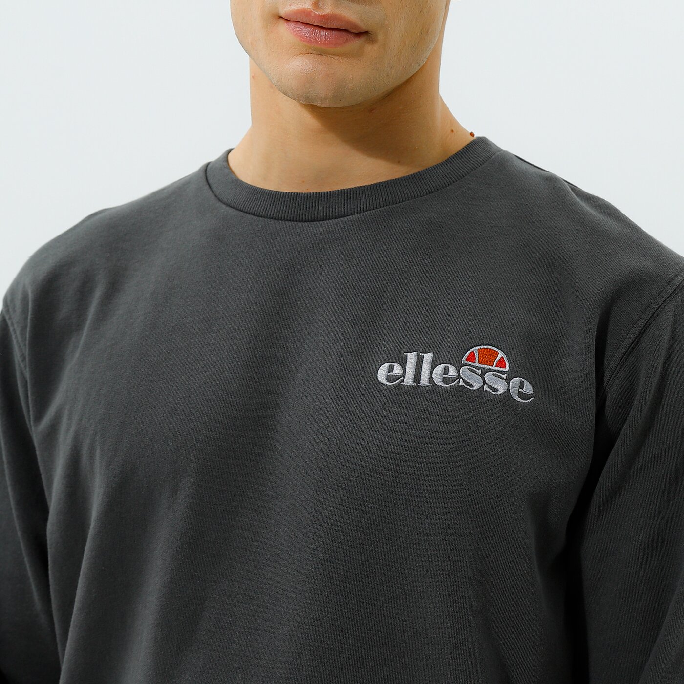 Мъжки суичър ELLESSE СУИТЧЪР CALENDULA SWEATSHIRT BLK shk13145011 цвят черен