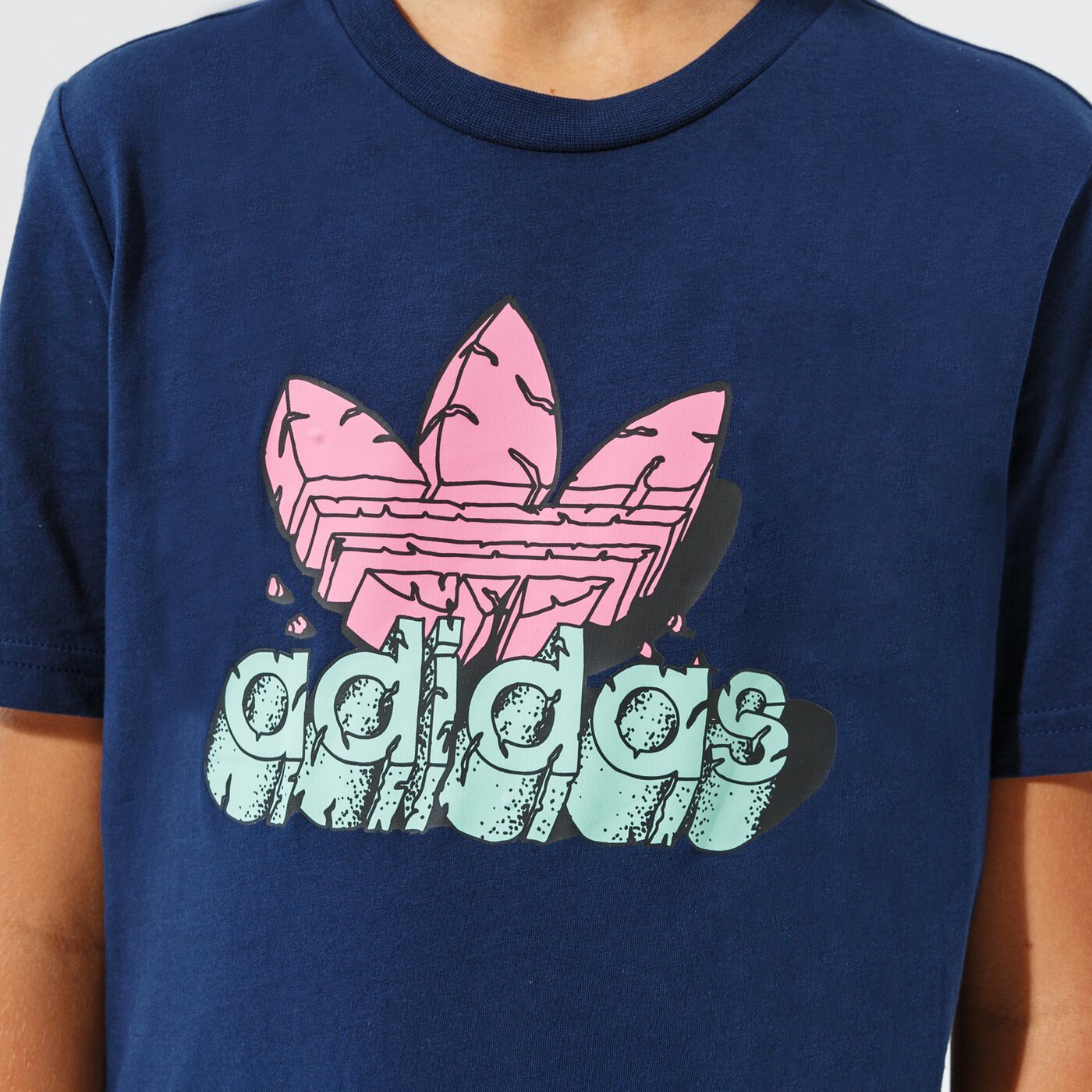 Детска тениска ADIDAS ТЕНИСКА TEE BOY h22644 цвят тъмносин