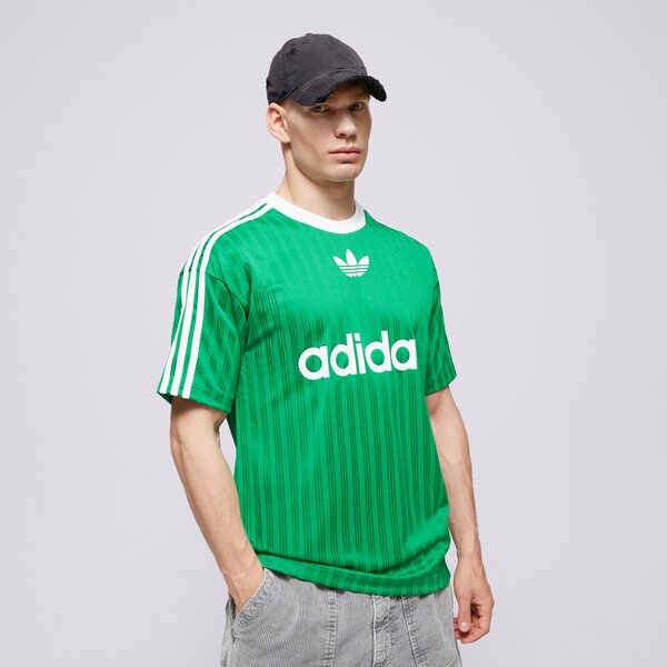 Мъжка тениска ADIDAS ТЕНИСКА ADICOLOR POLY T im9457 цвят зелен