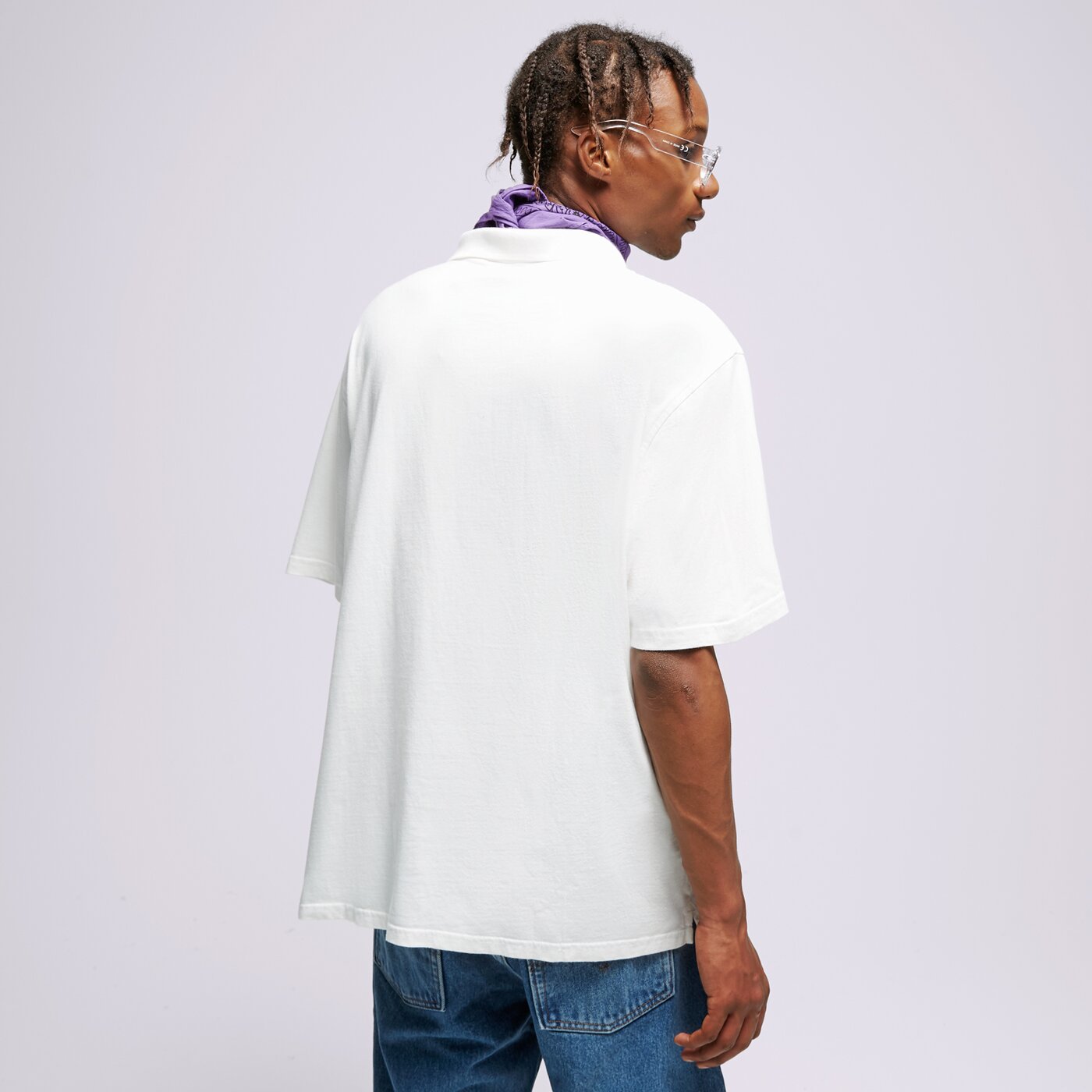 Мъжка тениска LEVI'S ТЕНИСКА ТИП ПОЛО GRAPHIC VINTAGE FIT a6146-0005 цвят бял