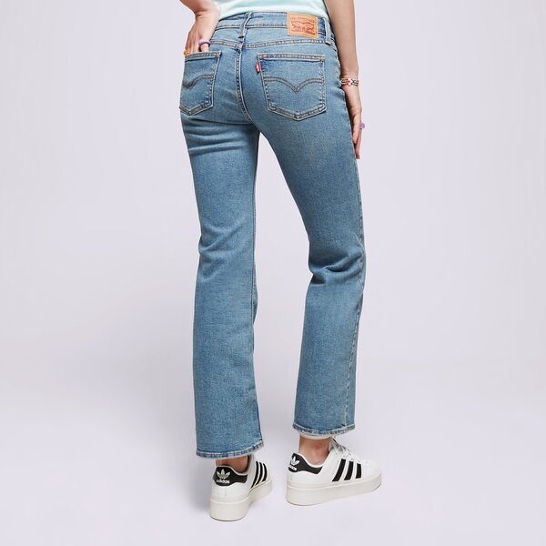 Дамски панталони LEVI'S ПАНТАЛОНИ SUPERLOW BOOT MED INDIGO a46790001 цвят син