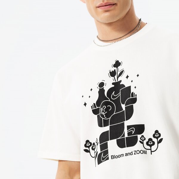 Мъжка тениска NIKE ТЕНИСКА M NSW SUST M2Z OPEN TEE dq1010-133 цвят бял