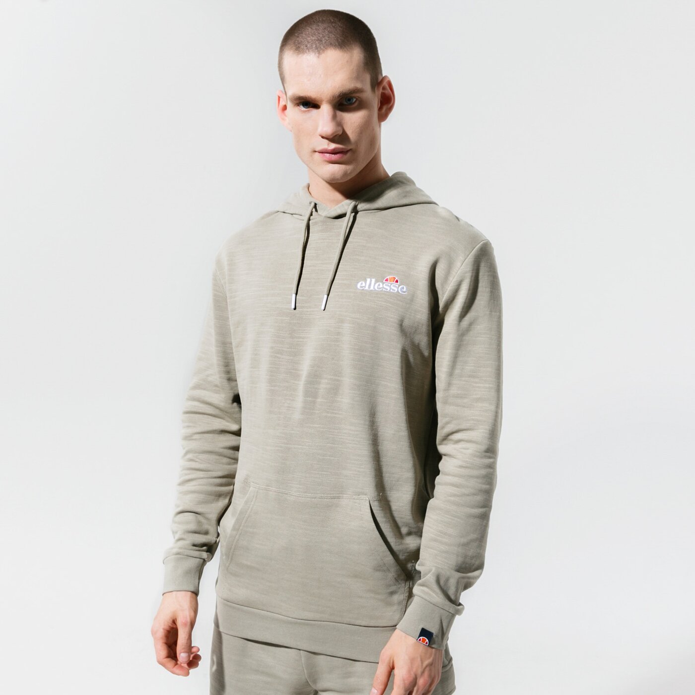 Мъжки суичър ELLESSE СУИТЧЪР С КАЧУЛКА PAC OH HOODY KHA shj11944506 цвят каки