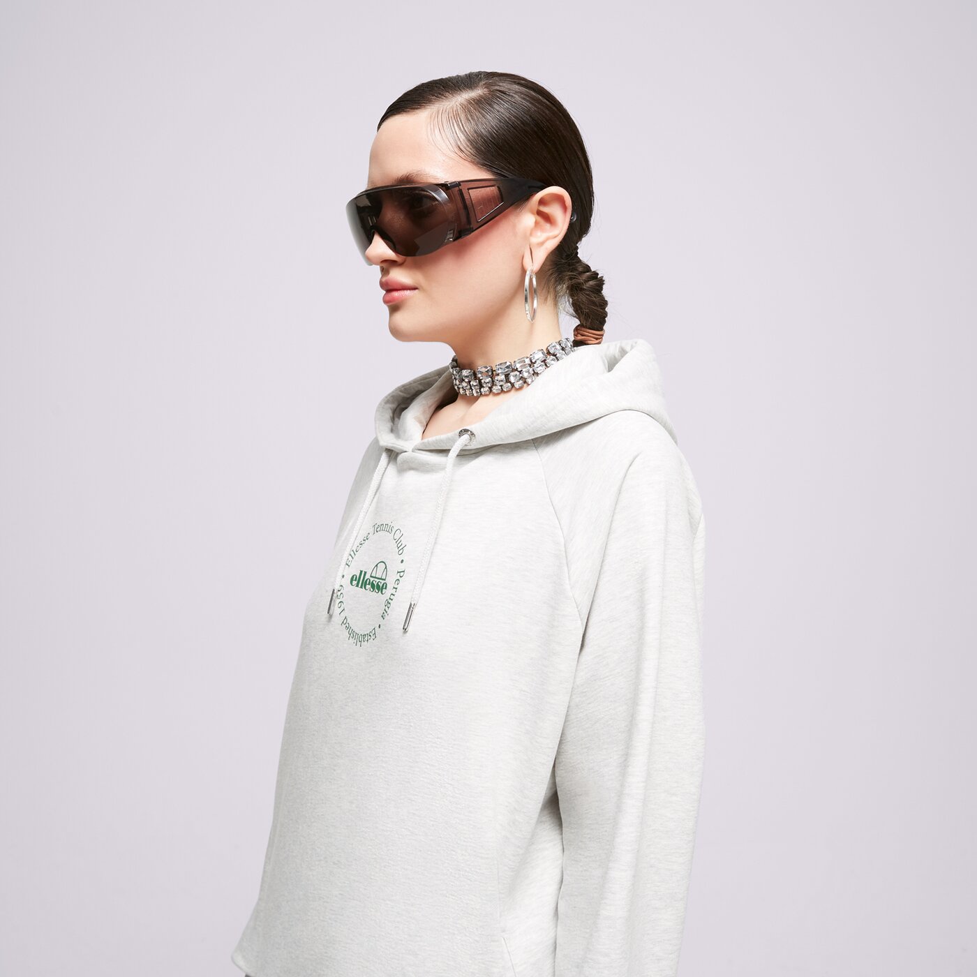 Мъжки суичър ELLESSE СУИТЧЪР С КАЧУЛКА GIARADINI LGREY MRL OH HOODY sgr17621131 цвят сив