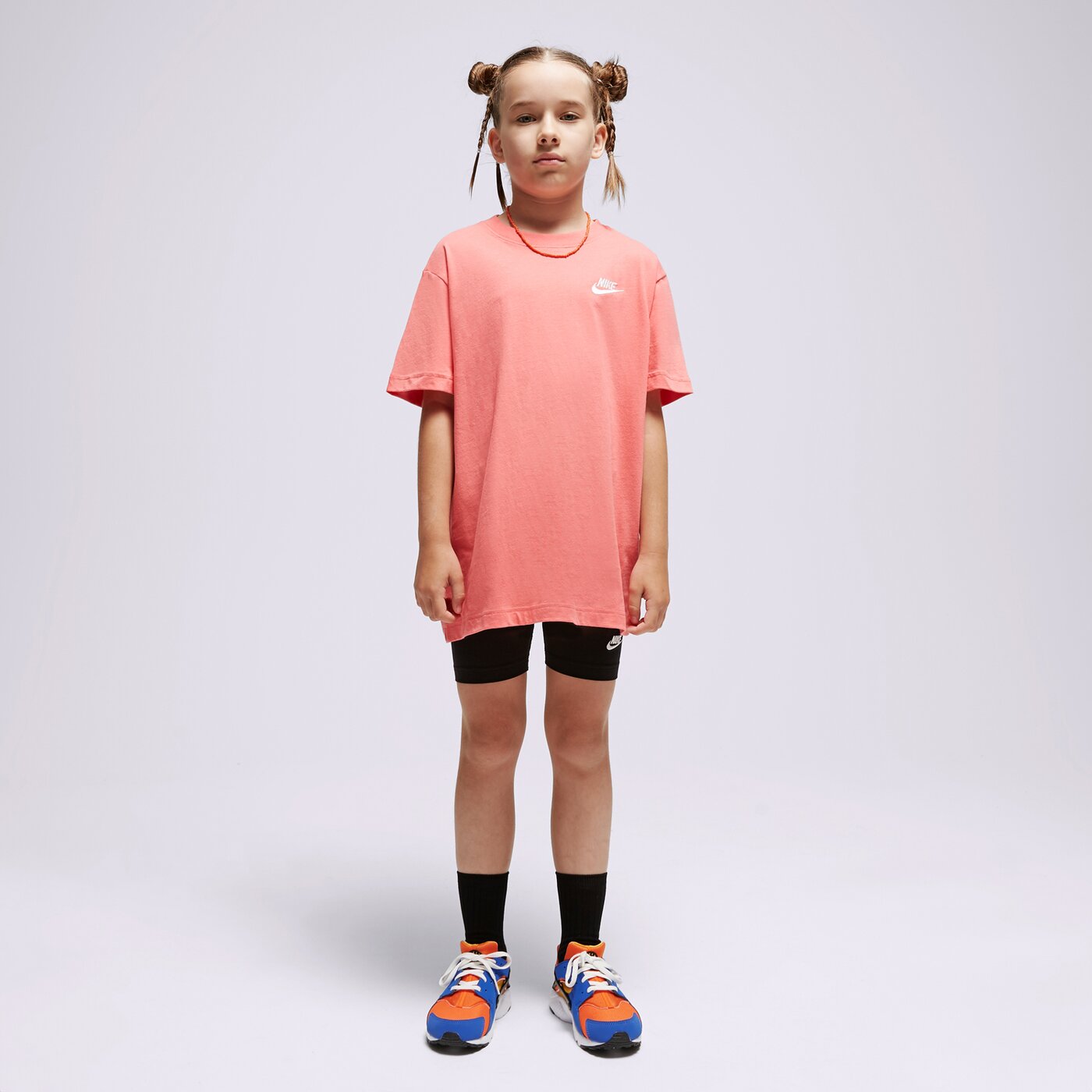 Детска тениска NIKE ТЕНИСКА G NSW TEE CLUB SS BOY fd0927-894 цвят розов