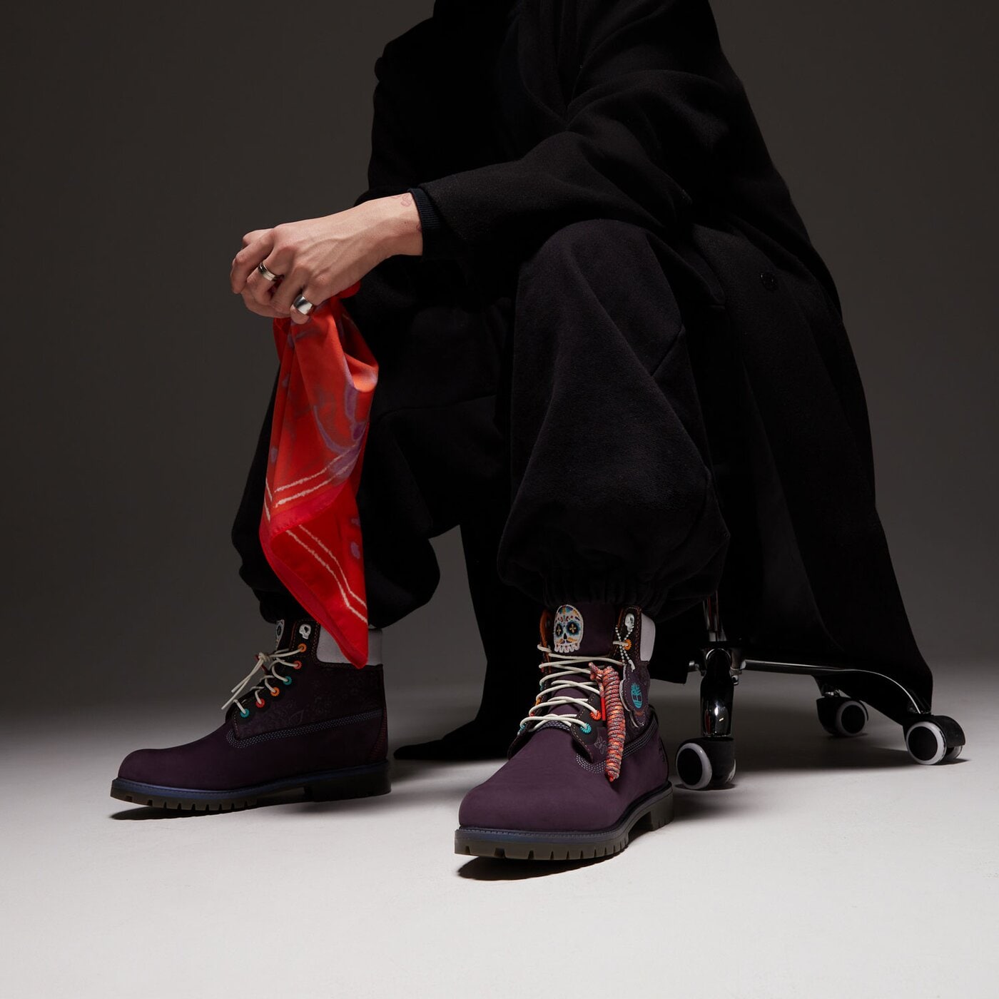 Мъжки зимни обувки TIMBERLAND 6 IN PREMIUM tb0a41mwejj1 цвят бордо