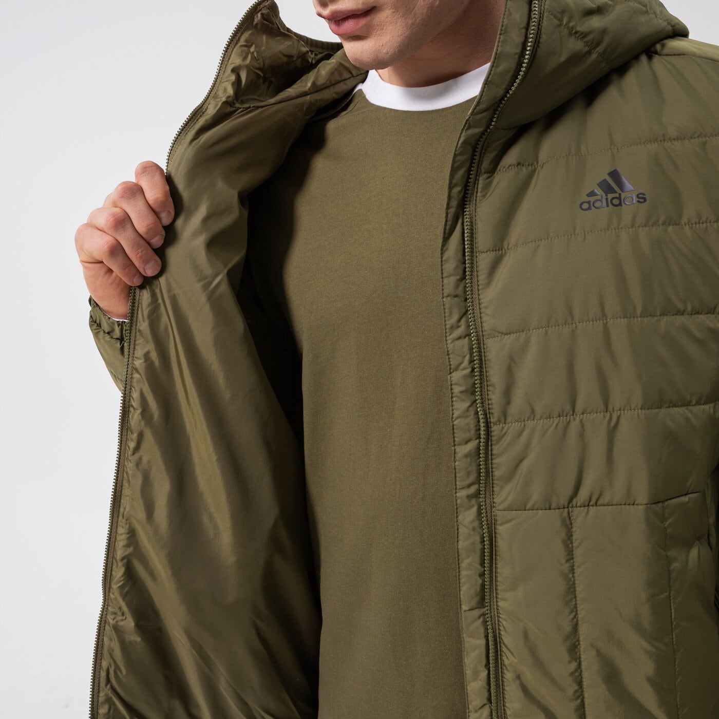 Мъжко зимно яке ADIDAS ЯКЕ ITAVIC L HO JKT gt1685 цвят каки