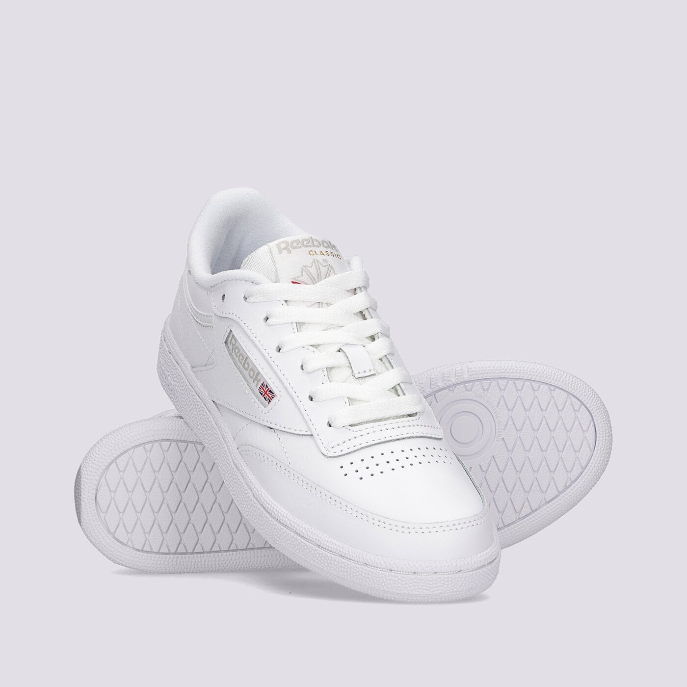 Дамски маратонки REEBOK CLUB C 85 100000015 цвят бял