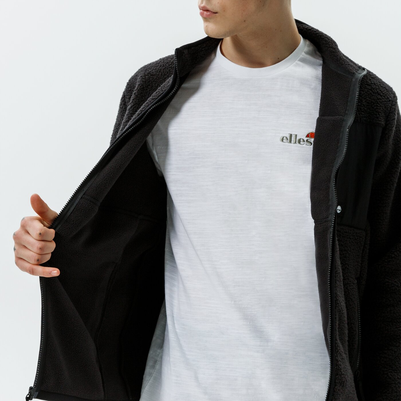 Мъжко зимно яке TIMBERLAND ЯКЕ YC OUTDOOR ARCHIVE SHERPA FLEECE JACKET tb0a24a50011 цвят черен