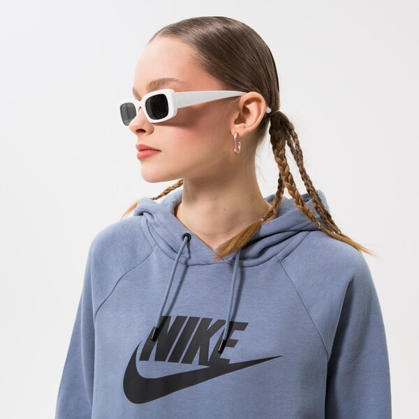 Дамски суичър NIKE СУИТЧЪР С КАЧУЛКА W NSW ESSNTL HOODIE PO HBR dx2319-493 цвят син