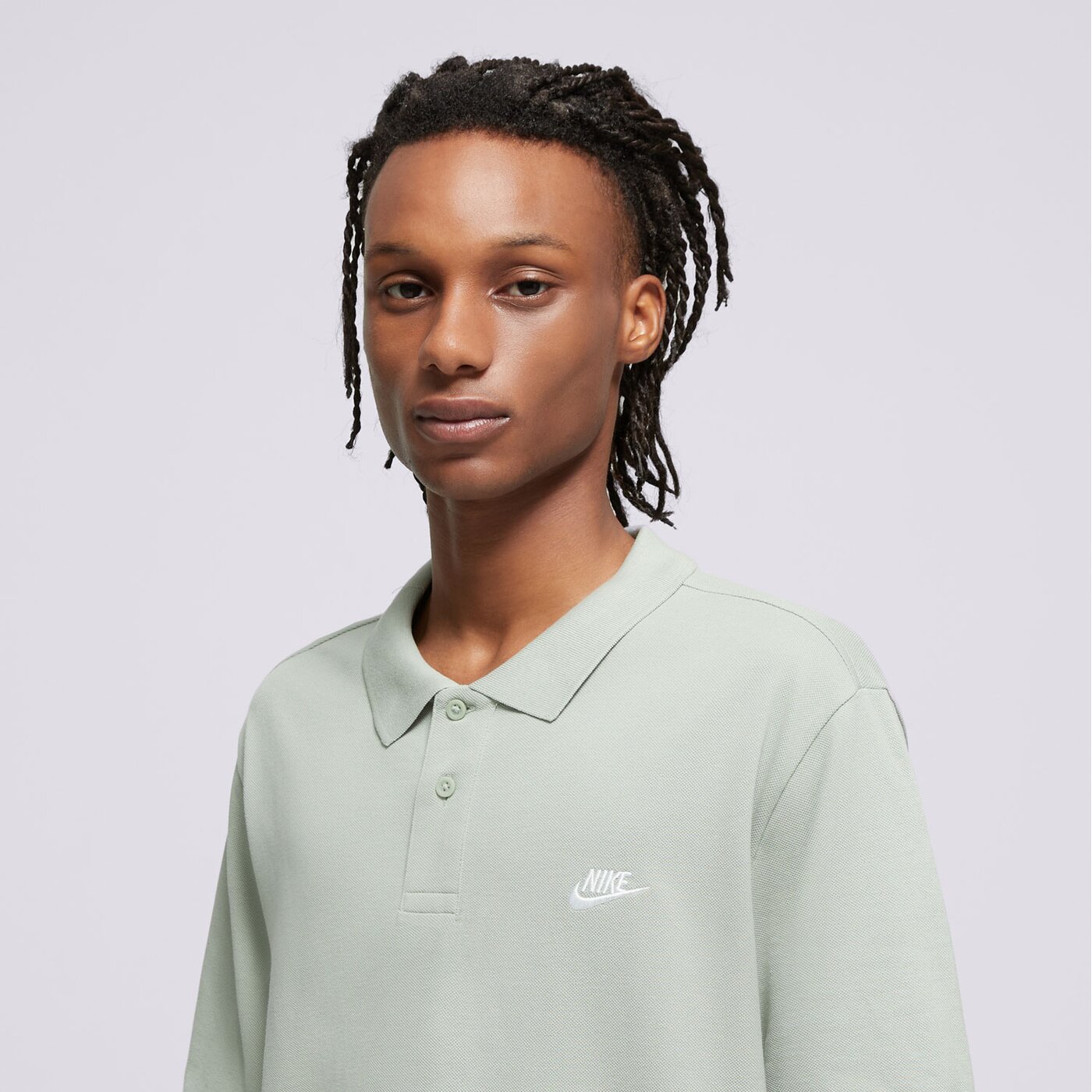 Мъжка тениска NIKE ТЕНИСКА ТИП ПОЛО M NK CLUB SS ТЕНИСКА ТИП ПОЛ fn3894-370 цвят зелен