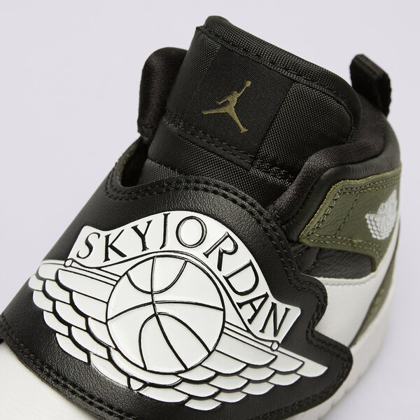 Детски маратонки JORDAN SKY JORDAN 1 bq7197-092 цвят каки