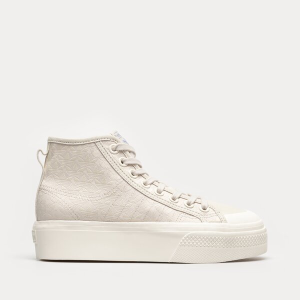 Дамски маратонки ADIDAS NIZZA PLATFORM MID W hq1986 цвят бежов
