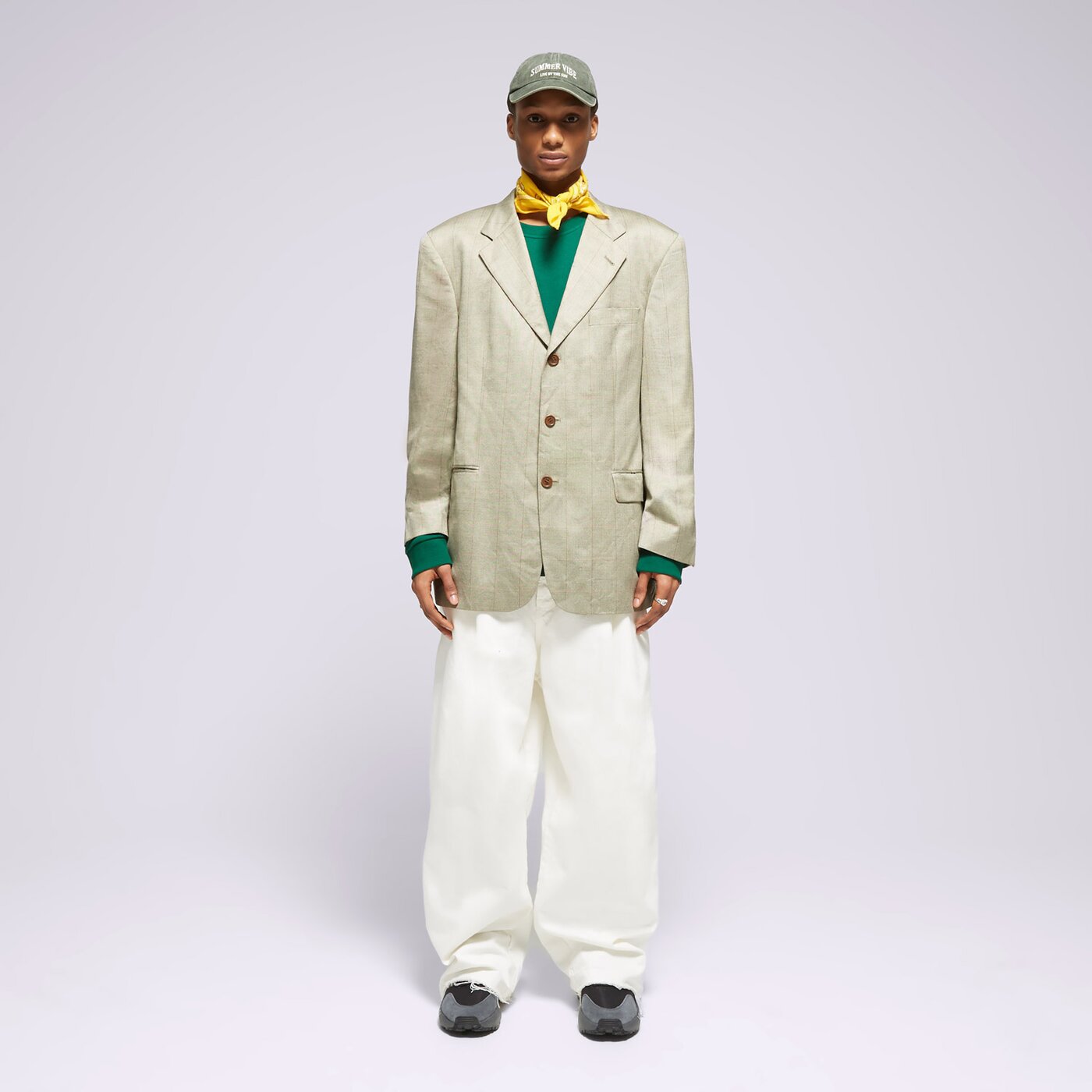 Мъжки суичър REEBOK СУИТЧЪР REEBOK IDENTITY SMALL LOGO 100200315 цвят зелен