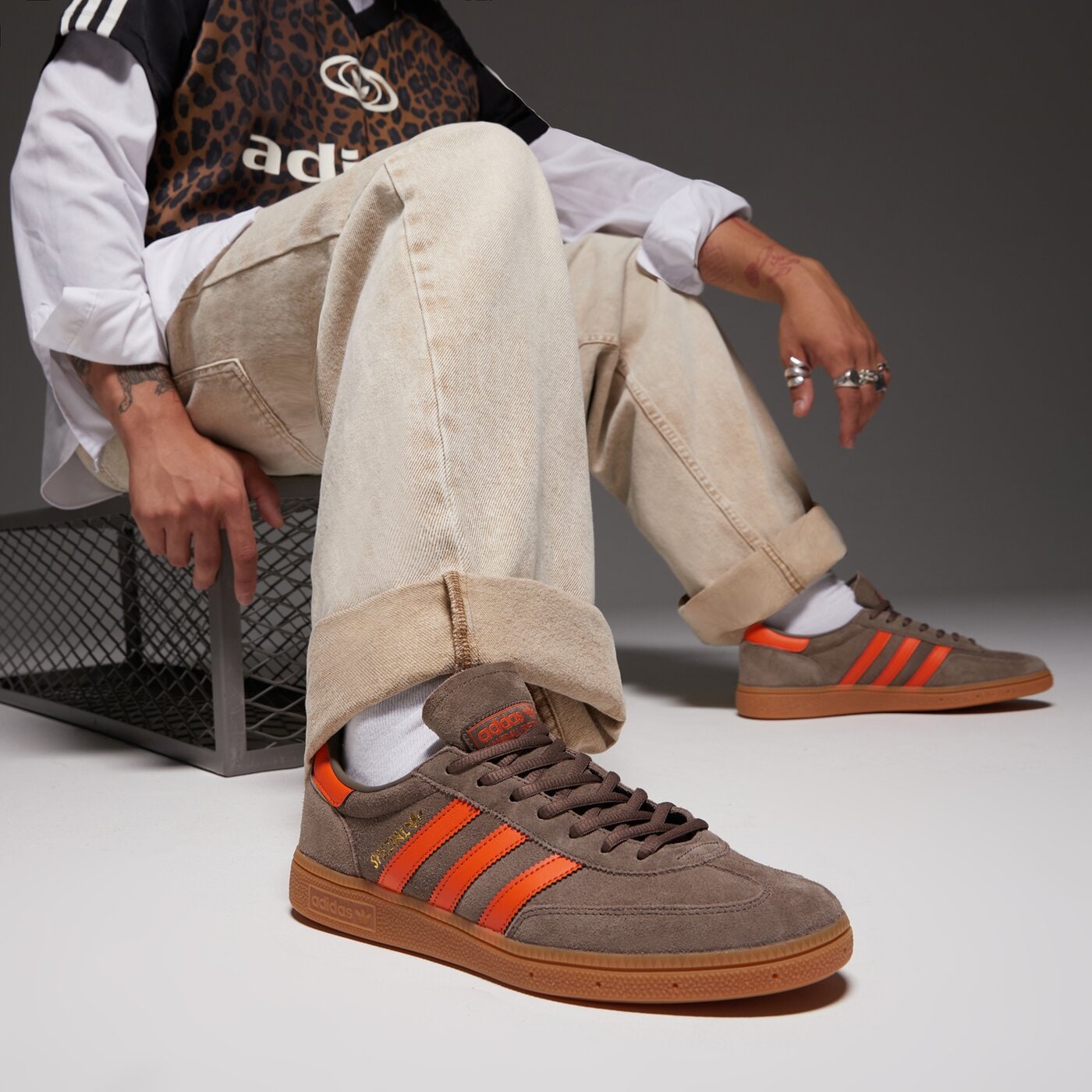 Мъжки маратонки ADIDAS HANDBALL SPEZIAL  jr3846 цвят сив