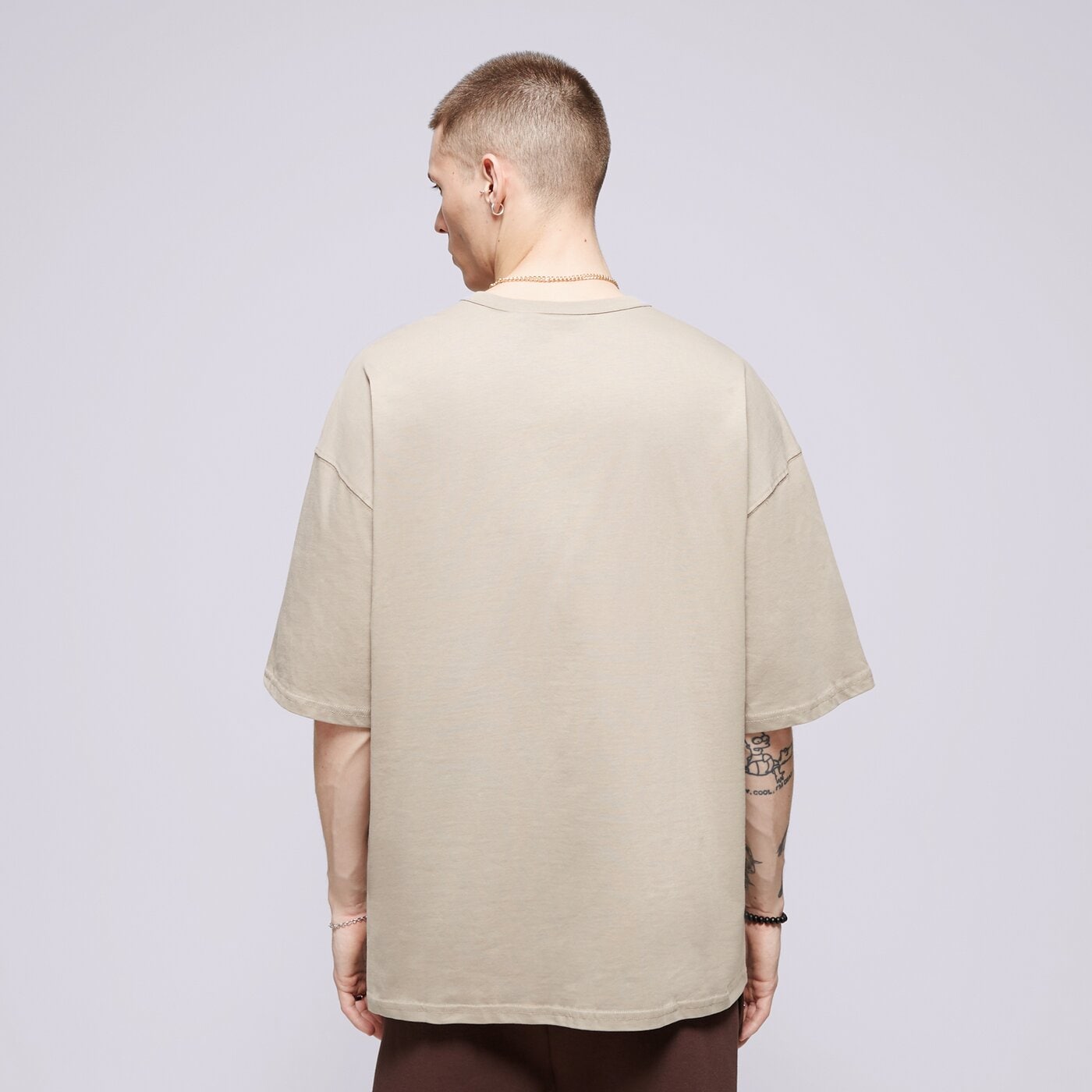 Мъжка тениска ALPHA INDUSTRIES ТЕНИСКА ALPHA ESSENTIALS RL T 146504679 цвят бежов